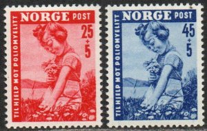 Norway Sc #B48-B49 Mint Hinged