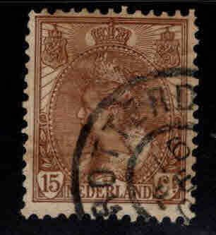 Netherlands Scott 64 used nicely centered stamp, Rotterdam canceled