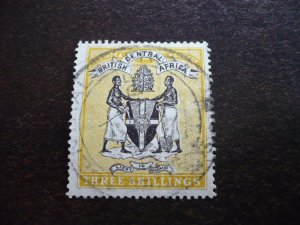 Stamps - British Central Africa - Scott# 27 - Used Set of 1 Stamp