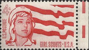 # 1199 MINT NEVER HINGED GIRL SCOUTS
