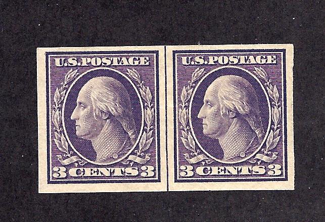 484 Mint,OG,H... Line Pair... SCV $21.00