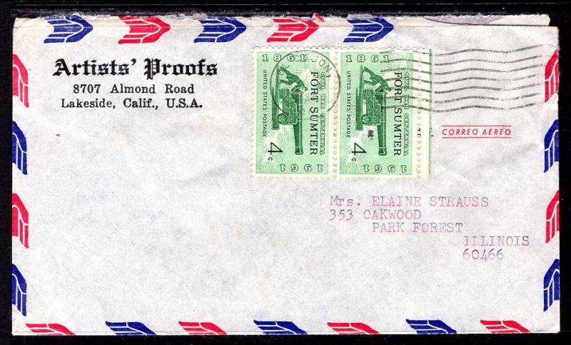 US Artists Proofs,Lakeside,CA 1963 Cover