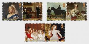 GREAT BRITAIN 2019 QUEEN VICTORIA BICENTENARY SET 6V.MNH SG 4207-12