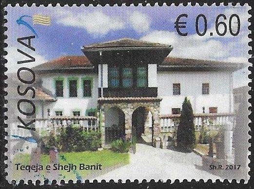 U.N. Kosovo 351 Used - Architectural Heritage of Kosovo - Tekke of Sheikh Bani