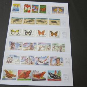 Dominica modern sets 104 stamps All MNH - Offer