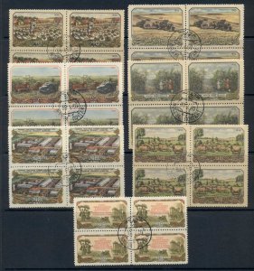 Russia 1956 Farmers & Agriculture blk4 CTO