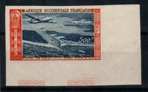 French West Africa Scott C16 Mint hinged VF Imperf