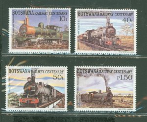 Botswana #550-553 Mint (NH) Single (Complete Set)