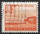 Hungary; 1953: Sc. # 1052: O/Used CTO Larger  Edition Single Stamp