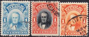 Ecuador #198-215 Used Set