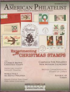 APS Magazine Dec 2015 , Experimenting with Christmas Stamps  - I Comine S/H