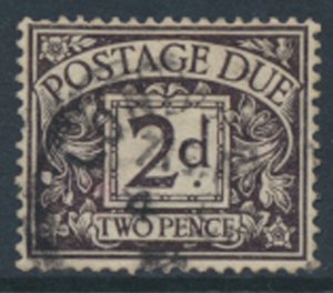 GB Postage Due  SG D4 wmk simple cypher  Used 1914 SC# J4  See scan