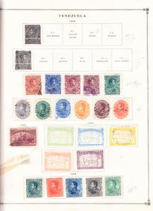 Venezuela Large Collection on Pages... Hundreds of Stamps Mint/Used (*)(o)
