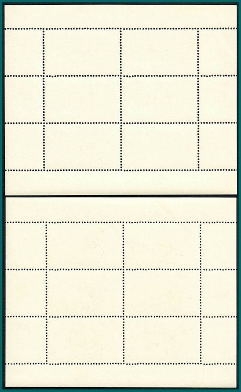 New Zealand 1970 Health, Netball and Soccer, 2 MS MNH #B80a-B81a,SGMS942