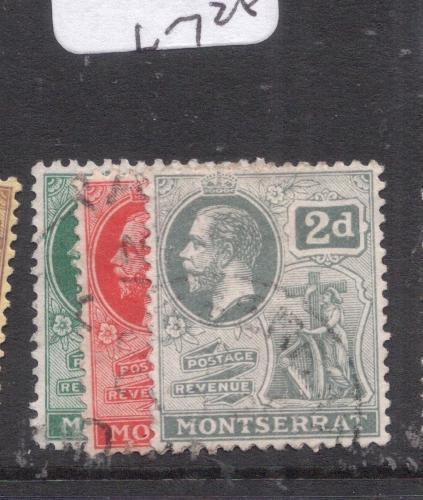 Montserrat SG 49-51 VFU (2dly)