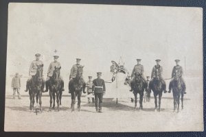 1914 Germany RPPC Postcard Cover Air Force Marine Corps And cavalry