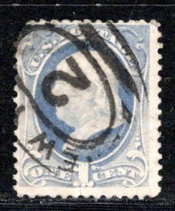 United States Scott 145, used