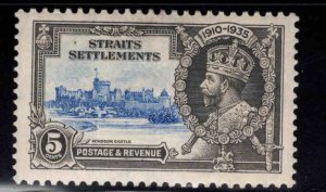 Straits Settlements Scott 213 MH* Silver Jubilee 1935 stamp