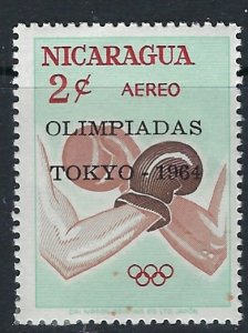 Nicaragua C553 MH 1964 issue (ak3124)