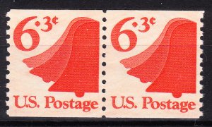 MOstamps - US Scott #1518 Mint OG NH Coil Pair - Lot # DS-7752