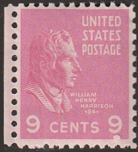 # 814 MINT NEVER HINGED ( MNH ) WILLIAM H. HARRISON