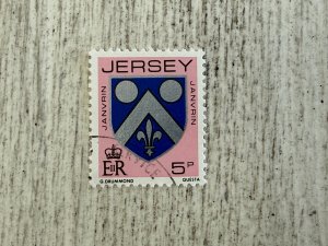 Jersey #251 Used, 5p, Janvrin, 2024 SCV $0.25
