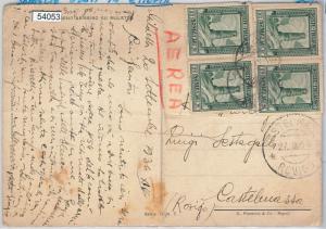 54053 - ITALY COLONIES: SOMALI STAMPS used in ETIOPIA 1936 - POSTCARD-