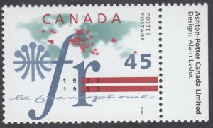 Canada - #1589 La Francophonie  - MNH