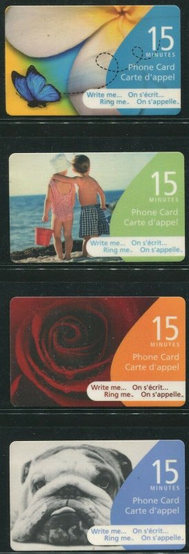 CANADA #2045a-2048a MINT PANES OF 2