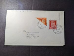 1941 England British Channel Islands First Day Cover FDC Jersey CI Local Use