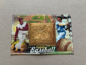 Sport. Baseball 2023 year 6 blocks Foil. Bronze perforated  NEW MNH**