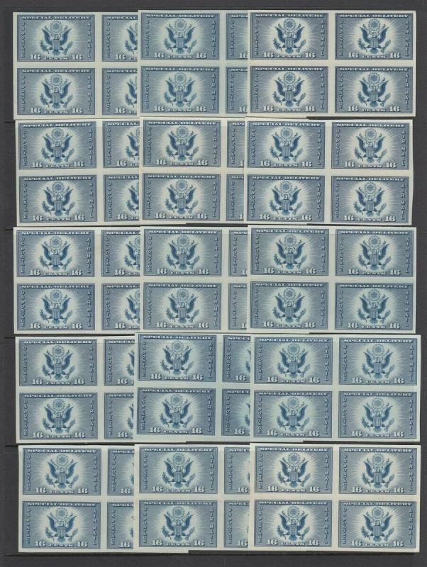 #771 15 Imperf Blocks   (Mint NEVER HINGED) cv$165.00