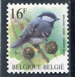 Belgium 1999 BIRD Black-Capped Chickadee 1 value Perforated Mint (NH)