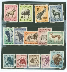 South Africa #200-214  Single (Complete Set)