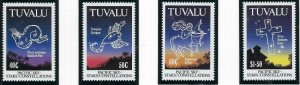 Tuvalu 586-89 MNH 1992 Constellations (ak2113)