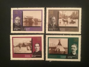 ICOLLECTZONE  CANADA CANADA STAMPS #1237/40 SET USED (4),  CANADIAN PHOTOGRAPHY