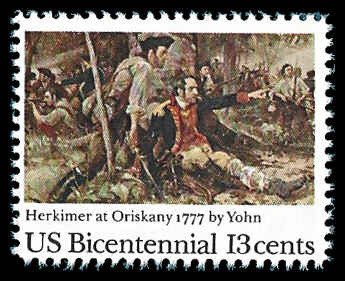 PCBstamps   US #1722 13c Herkimer at Oriskany, MNH, (10)