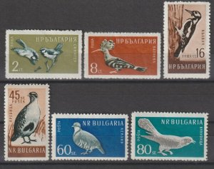 BULGARIA 1959 SG 1140/45 MNH