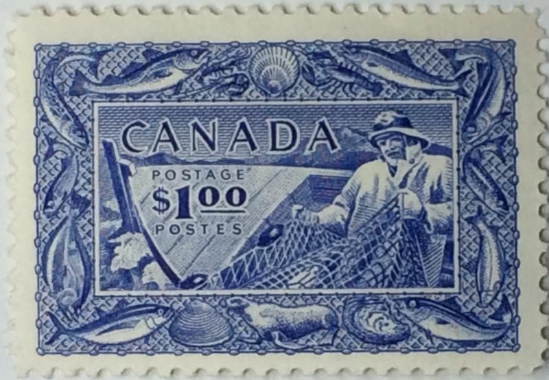 CANADA 1951 #302 Fishing Resources - MNG
