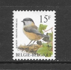 BIRDS - BELGIUM #1641  MNH