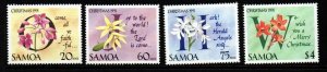 SAMOA SG864/7 1991 CHRISTMAS  MNH