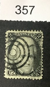 MOMEN: US STAMPS  #73 TARGET USED LOT #357