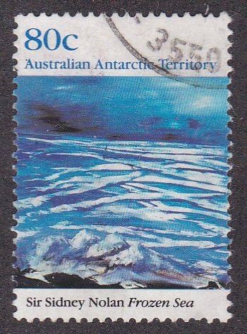 Australian Antarctic Territory # L80, Frozen Sea, Used, 1/3 Cat.