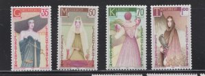 Liechtenstein #809-12 (1985 Cardinal Virtues set) VFMNH CV $2.55