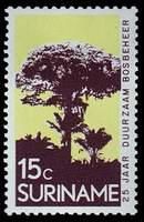 Surinam SG#741 Mint - 1972 15c.  - Forests, Trees