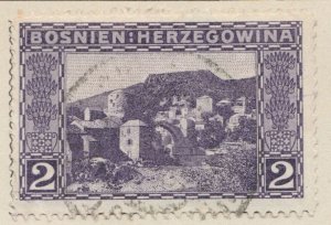 AUSTRIA BOSNIA & HERZEGOVINA 1906 2h Used Stamp A29P9F31613-