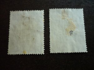 Stamps - Turkey - Scott# 347-348 - Used Part Set of 2 Stamps