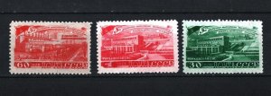 RUSSIA/USSR 1948 SET OF 3 STAMPS MLH