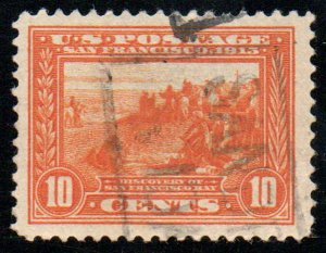 USA #400A XF, faint cancel, bright color!
