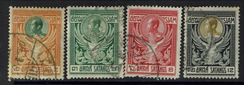 Thailand SC# 139-142, Used, Minor Creasing -  Lot 010417